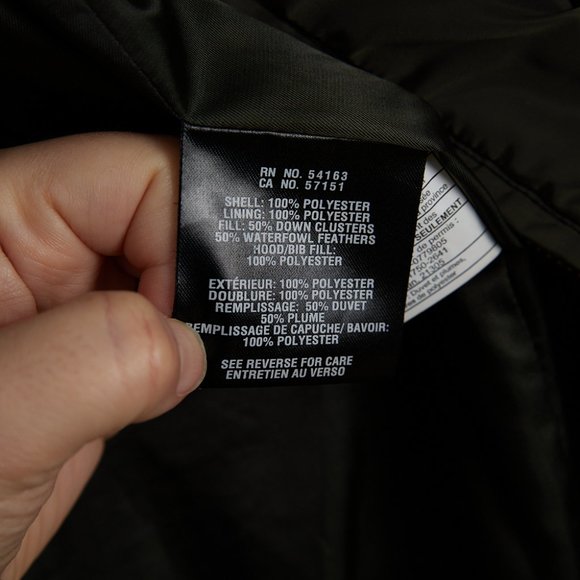 Cole Haan Bib Insert Down & Feather Fill Coat Women's Size XL - Picture 11 of 12